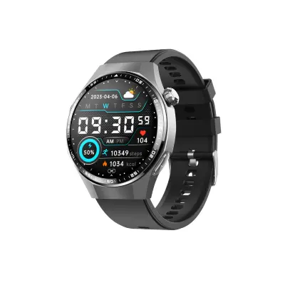 F230 pametna ura – 1.55 inch okrogli IPS zaslon, Bluetooth 5.3 Black