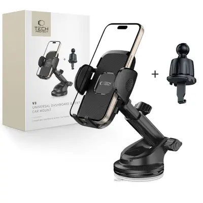 TECH-PROTECT AVTO DRŽALO ZA TELEFON UNIVERZALNO V3 VENTILACIJA ARMATURNA PLOŠČA
