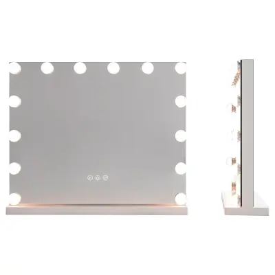 Namizno kozmetično ogledalo z LED osvetlitvijo
