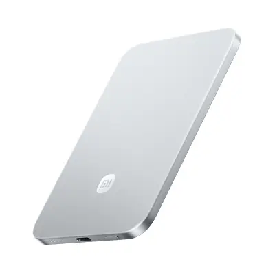 Polnilna baterija XIAOMI Ultra Thin Magnetic 15W 5000 GL srebrna