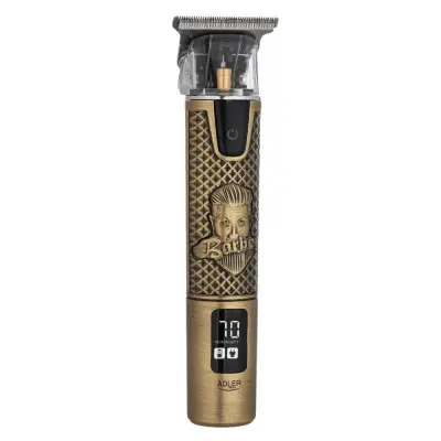 Strižnik - prirezovalnik brade ADLER 2970, keramično rezilo, LCD, USB-C