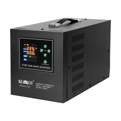 Inverter čisti sinus KEMOT PROsinus-2000, 12V 230V 2000VA/1200W