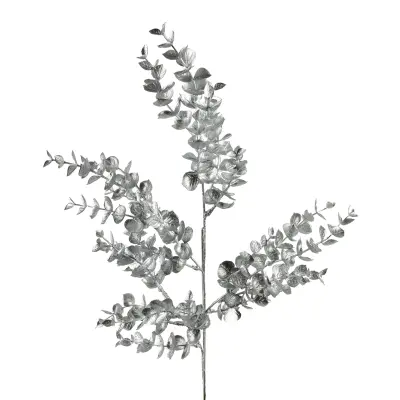 Dekorativna veja umetna Mondex Viridis 60cm srebrna 1kos
