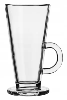 kozarec za kavo, čaj, pijače, latte, z ročajem za sok, sladice, kozarci 260 ml
