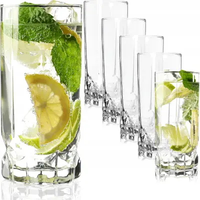 kozarci za pitje 6x 325ml set visokih kozarcev