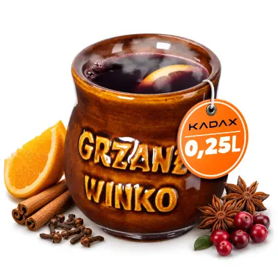 vrček za kuhano vino 250 ml keramični vrček za kuhano vino