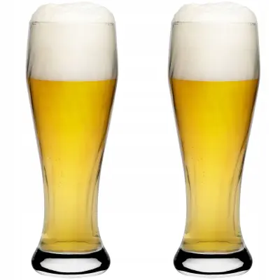 vrček za pivo 665 ml stekleni vrčki za pivo visok kozarec 2 kosa