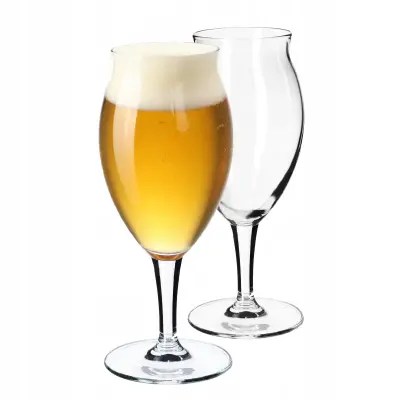 vrček za pivo, kozarec za pivo, visok kozarec za pivo, 410 ml, 2 kosa