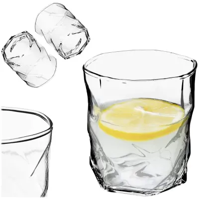 kozarci za viski, pijačo, sok, vodo 330 ml darilni set 2 kosov