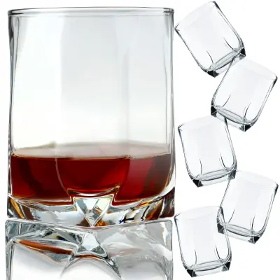 Kozarci za viski, pijače, sokove, komplet 6 kozarcev, 320 ml