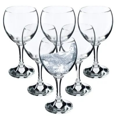 komplet 6 kozarcev za rdeče in belo vino 260 ml