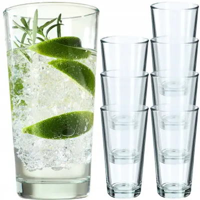 kozarci 340 ml za pijače, pijače, komplet za vodo, komplet 8 kozarcev