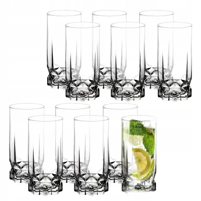 kozarci za pitje 12x 325ml set visokih kozarcev