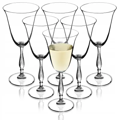 komplet 6 kozarcev za rdeče in belo vino, 250 ml