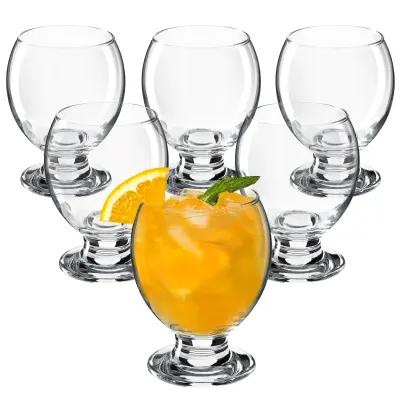 Glasses Kozarci za pijačo in sladice 280 ml skodelice komplet 6 kozarcev