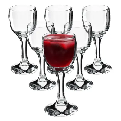 Kozarci za liker, vodko, tinkture 55 ml, komplet 6 kozarcev