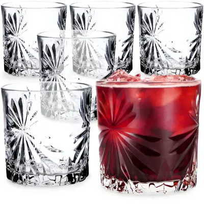 Komplet 6 kozarcev za viski Literatka 300 ml