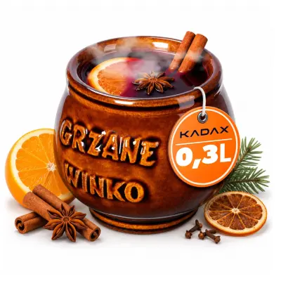 vrček za kuhano vino 300 ml keramični vrček za kuhano vino