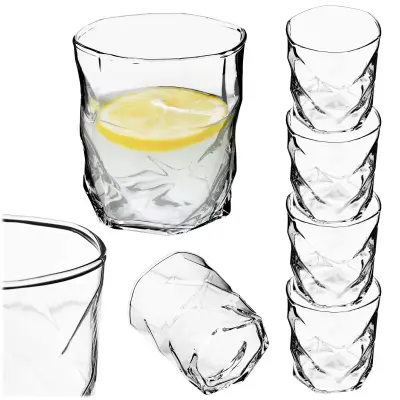 kozarci za viski, pijačo, sok, vodo 330 ml darilni set 4 kosov