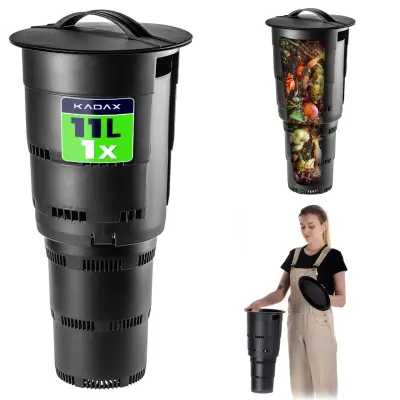 Vrtni kompostnik Podzemni 11 l Posoda za biološke odpadke Kompostno gnojilo