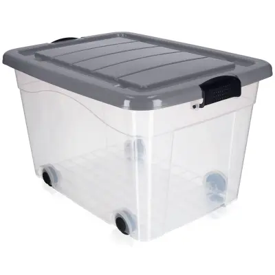 Zaboj za igrače, velik, plastični, velik, 60 l