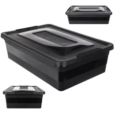 28L plastični organizator za igrače s pokrovom