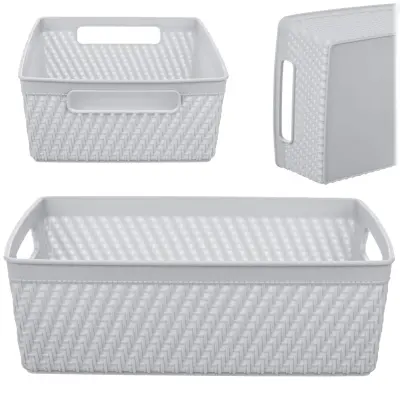 Organizator za košare in škatla za shranjevanje, univerzalna, 24 x 17,5 cm