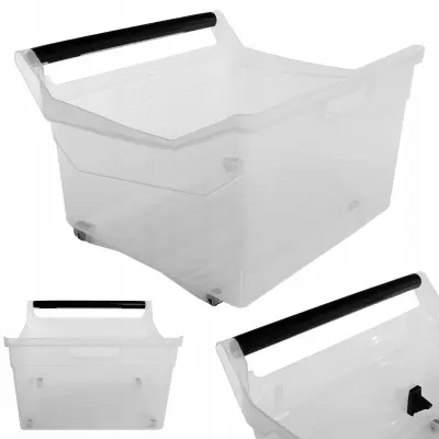 Sistemski organizator za kuhinjske omarice, kolesca, 38x38x25cm, 29l