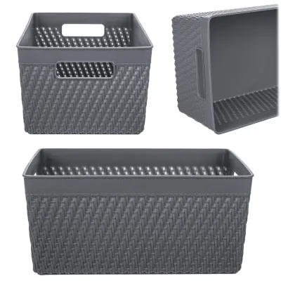 Organizator za košare in škatla za shranjevanje, univerzalna 16,5 x 25 cm