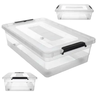 28L plastični organizator za igrače s pokrovom