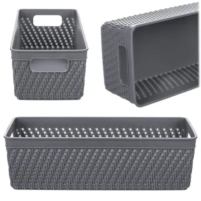Organizator za košare in škatla za shranjevanje, univerzalna 10 x 24,5 cm