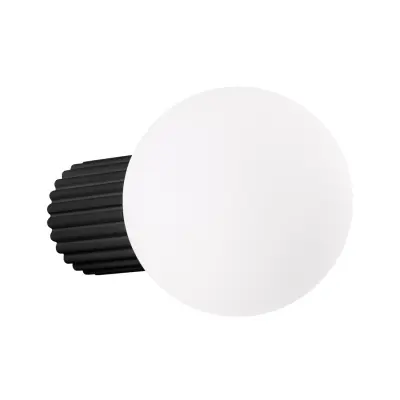 Stenska svetilka HALO črna IP44