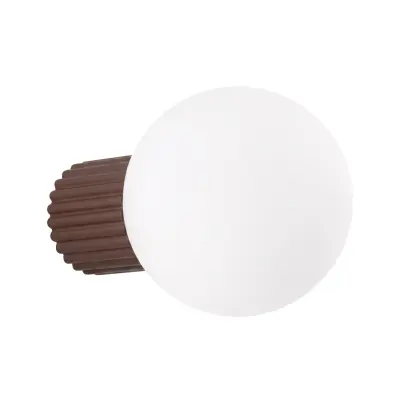 Stenska svetilka HALO rjava IP44