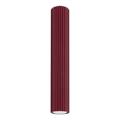 Stropna svetilka KARBON 60 burgund