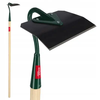 vrtna motika za kopanje plevela, kaljena, 14 cm, 125 cm