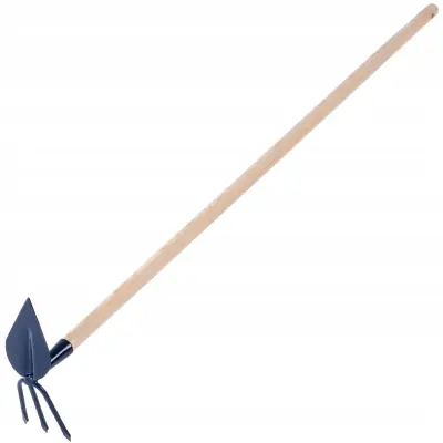 Vrtna motika za kopanje, kopač z vilami 9,5 cm, kavelj 132 cm