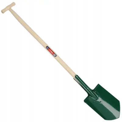 Vrtna lopata KADAX, kovinska, lesena, ojačana, 117 cm