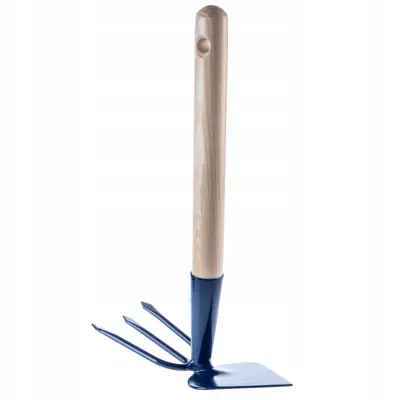 Vrtna motika za kopanje plevela z vilami 7 cm majhna 32 cm