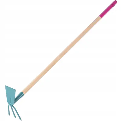 Vrtna motika za kopanje, kopač z vilami 10 cm, ženska, 134 cm
