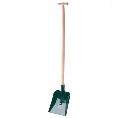 lopata za pesek, žita, zrna, pesek, gramoz, kovina, ročaj 125 cm