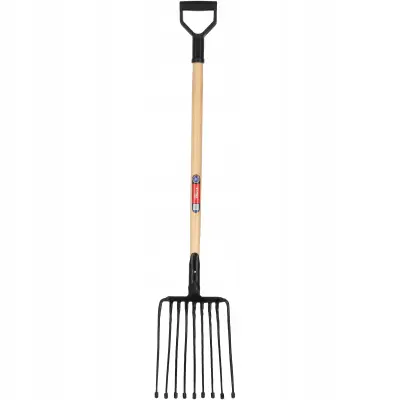 Vilice za krompir in peso, 9-zobne, kovinske, trdne, močne, 129 cm