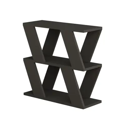 Stranska miza 60x57x22cm, antracitna
