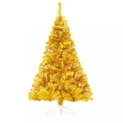 Zlata božična jelka, 180 cm - Elegantna in trajna praznična dekoracija