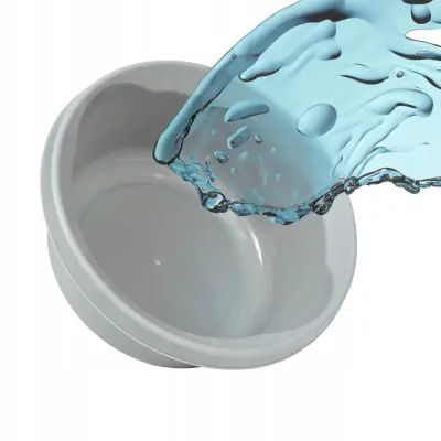 Umivalnik za perilo 2L plastična okrogla posoda siva