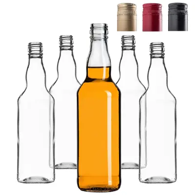 Monopol steklenica 500ml 0.5l s pokrovčkom za vino, liker, sok
