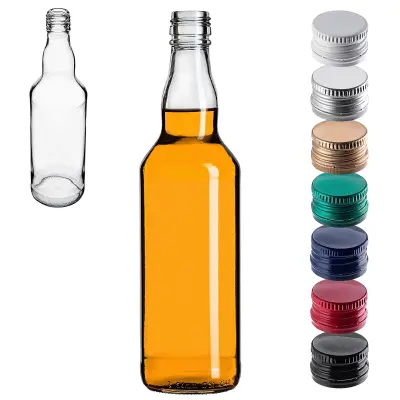 Monopol steklenica 500ml 0.5l s pokrovčkom za vino, liker, sok