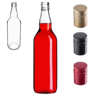 Monopol steklenica 700ml 0.7L s pokrovčkom za vino, liker, sok