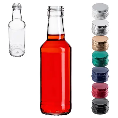 Monopol steklenica 200ml 0.2L s pokrovčkom za vino, likerje, mesečino, sok