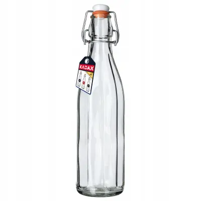 steklena steklenica 750 ml 0,75 l za olje, sok, vodo, vino, liker, sirup s pluto