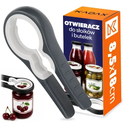 odpirač za kozarce, steklenice, pokrovčke, pločevinke, univerzalni, trden